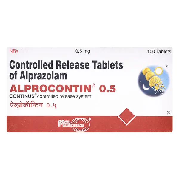 Alprocontin 0.5mg Tablet